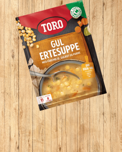 Gul ertesuppe