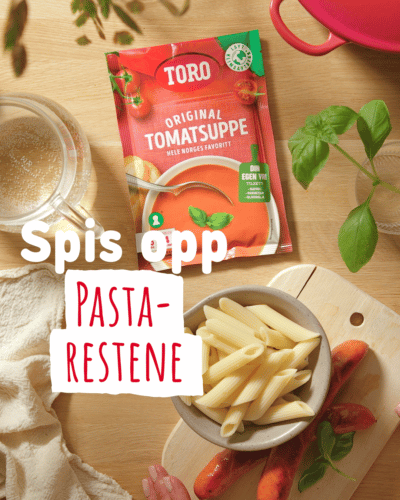 Pasta- og pølserester