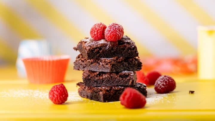 brownies-med-melis-og-bringebær