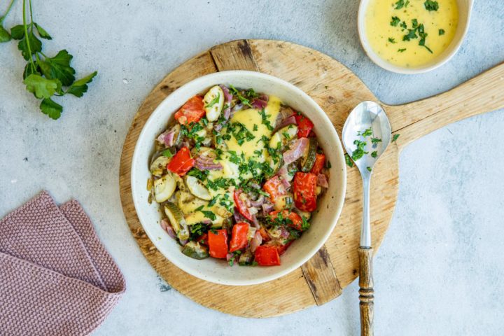 Grillede-grønnsaker-med-bearnaise