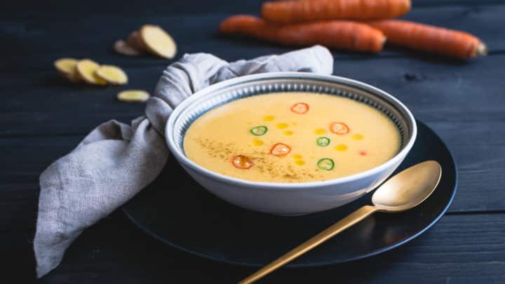 Gulrotsuppe+med+ingefær