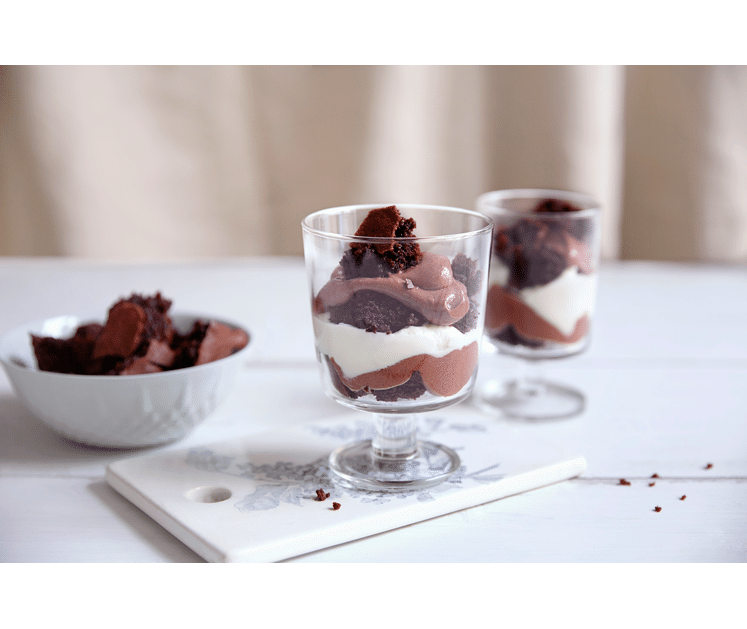 Trifle sjokolademousse