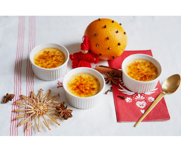 Crème brûlée jul