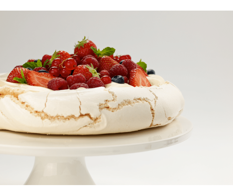 Pavlova med bær