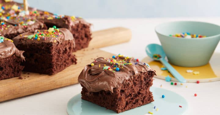 Sjokoladekake med glasur