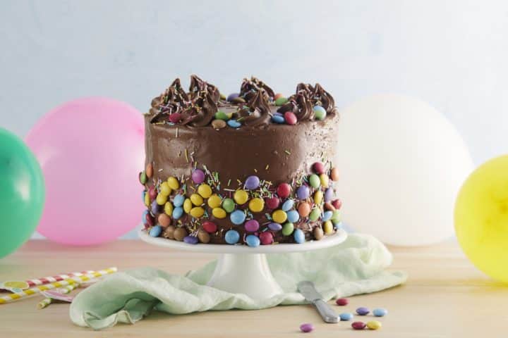 sjokoladekake-bursdagskake