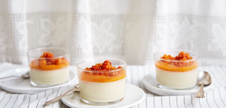 Panna Cotta med multer