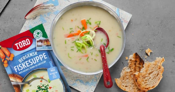 Laks For Bergensk Fiskesuppe